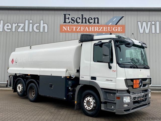 Camion-citerne MERCEDES-BENZ 2546 Actros LL | Rohr A3*3x Kammern*Retarder*AHK