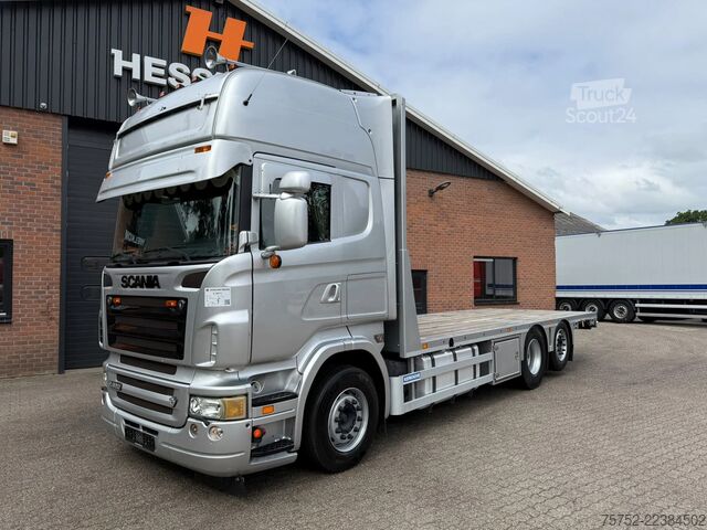 Scania R620-V8 Machinery Transport - Schuifplatteau, B...