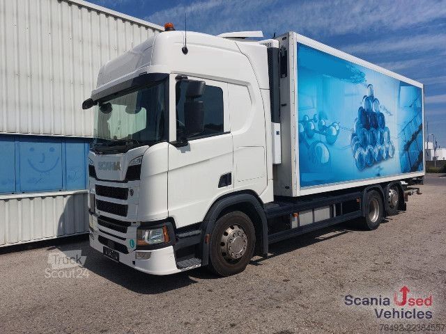 Хладилен камион Scania R 410 B6x2NB Tiefkühlkoffer TK SLXi 300 Ladebordw