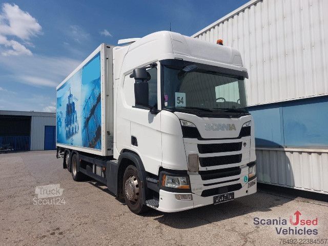 Хладилен камион Scania R 410 B6x2NB Tiefkühlkoffer TK SLXi 300 Ladebordw