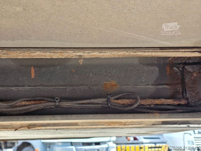 Open semitrailer with tarp  Schwagmeier