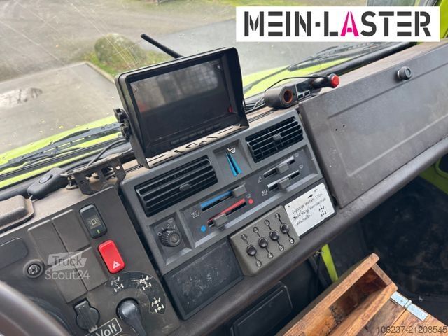 Teherautóra szerelt daru UNIMOG U 1650 PK 10500 Kran 15 m max. 3,9 t Seilwinde