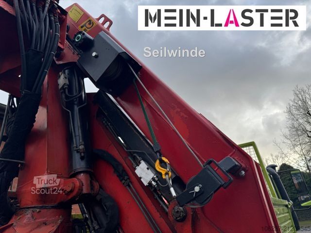 Teherautóra szerelt daru UNIMOG U 1650 PK 10500 Kran 15 m max. 3,9 t Seilwinde