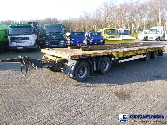 Zwiastun platformy Nooteboom 4-axle lowbed drawbar trailer ASD-40-22
