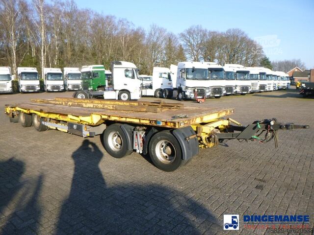 Zwiastun platformy Nooteboom 4-axle lowbed drawbar trailer ASD-40-22