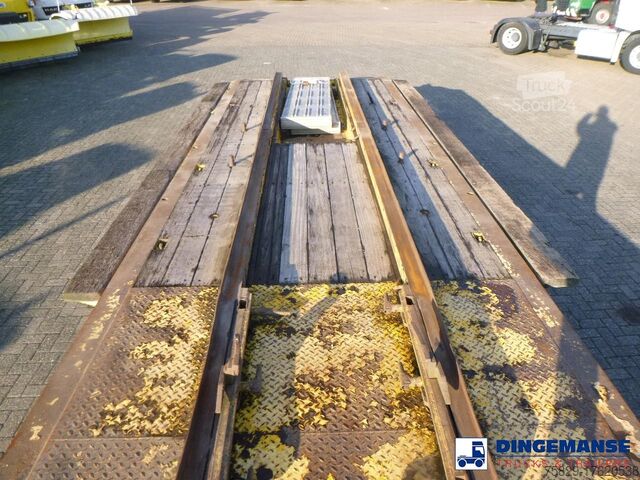 Zwiastun platformy Nooteboom 4-axle lowbed drawbar trailer ASD-40-22