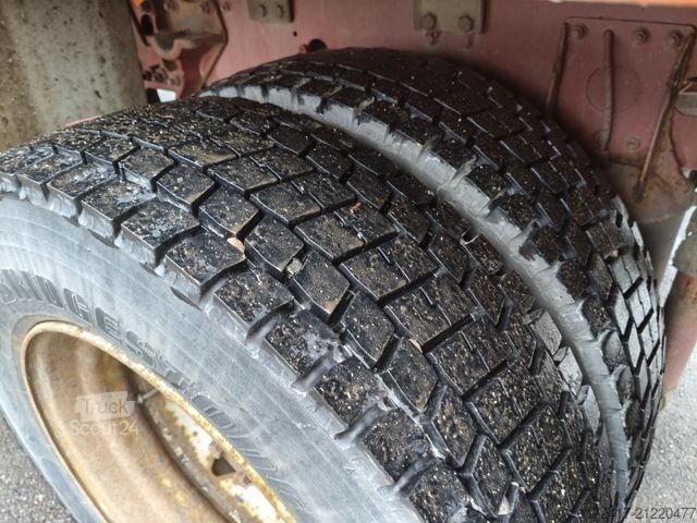 Camion plateau avec bâche MERCEDES-BENZ ATEGO 1524L Euro4 Blatt 2000kg Ladebordwand