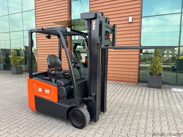 3-wheel forklift DOOSAN B15T-7/2021y./ Lithium battery/New price