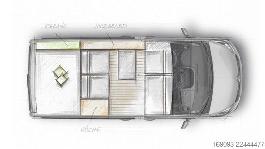 Kamper RENAULT Kampanaja EINS*Aufstelldach*AHK*Küche*Heckauszug