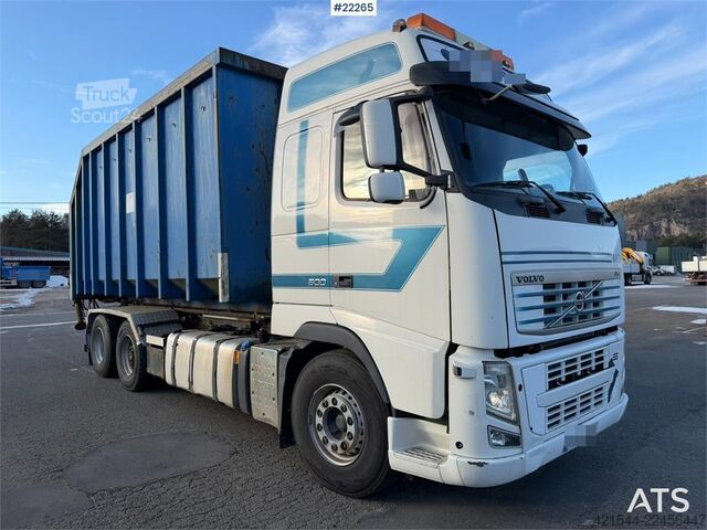 Система крюкообразных рычагов Volvo FH500 6x2 hook truck with 24t joab hook, 35m³ cont