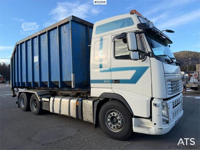Система крюкообразных рычагов Volvo FH500 6x2 hook truck with 24t joab hook, 35m³ cont