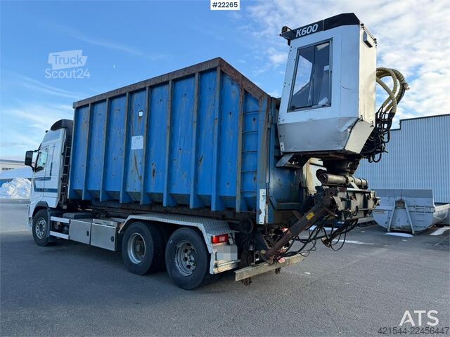 Система крюкообразных рычагов Volvo FH500 6x2 hook truck with 24t joab hook, 35m³ cont