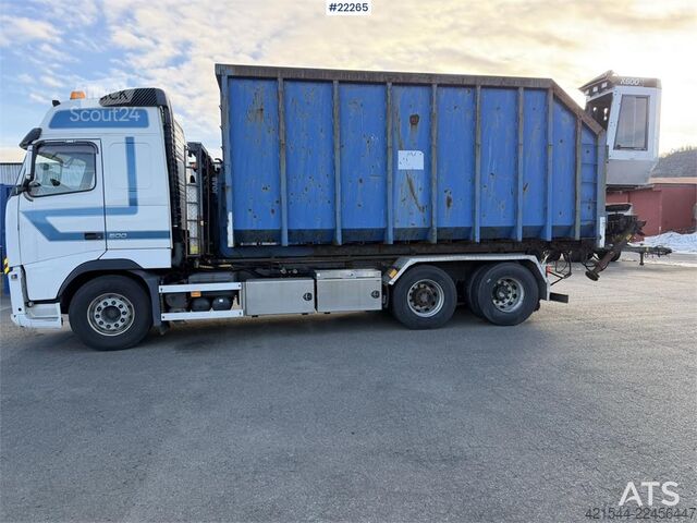 Система крюкообразных рычагов Volvo FH500 6x2 hook truck with 24t joab hook, 35m³ cont