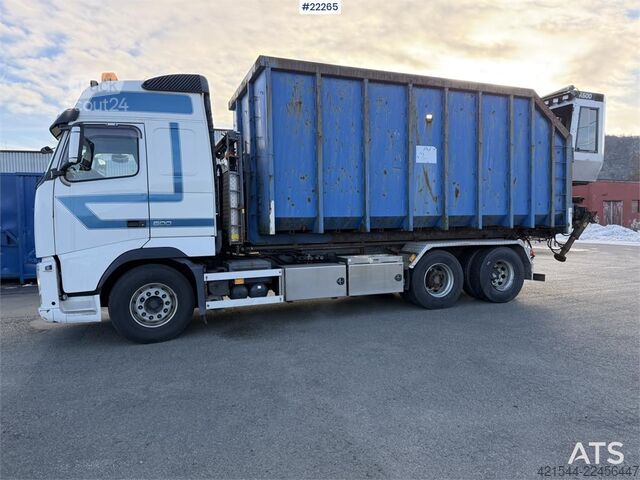 Система крюкообразных рычагов Volvo FH500 6x2 hook truck with 24t joab hook, 35m³ cont