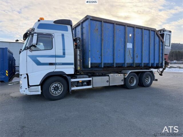Система крюкообразных рычагов Volvo FH500 6x2 hook truck with 24t joab hook, 35m³ cont