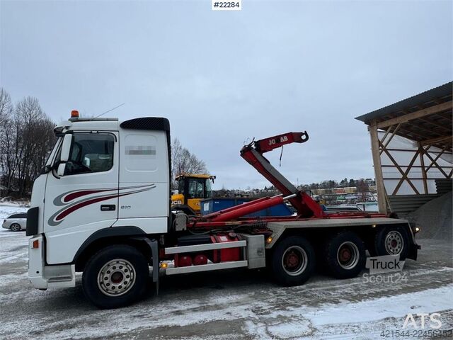 Система крюкообразных рычагов Volvo FH16 tridem hook loader with Joab hook with articu