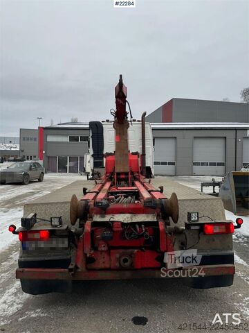 Система крюкообразных рычагов Volvo FH16 tridem hook loader with Joab hook with articu
