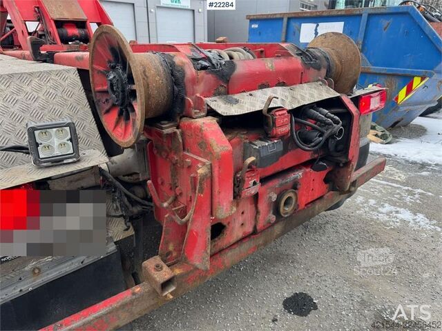 Система крюкообразных рычагов Volvo FH16 tridem hook loader with Joab hook with articu