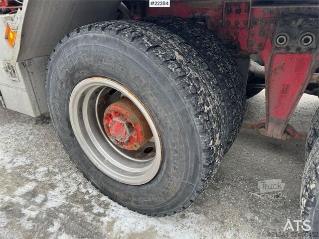 Система крюкообразных рычагов Volvo FH16 tridem hook loader with Joab hook with articu