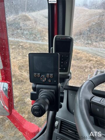 Система крюкообразных рычагов Volvo FH700 Tridem hooklift truck – crane hydraulics – 3