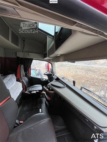 System för krokarm Volvo FH700 Tridem hooklift truck – crane hydraulics – 3