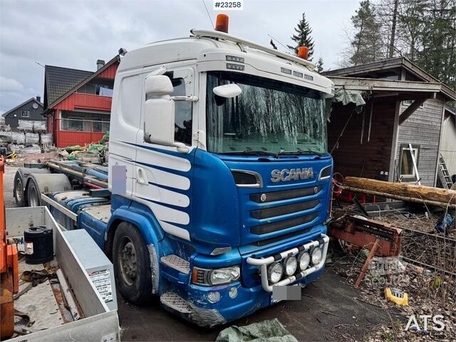 Kampókaros rendszer Scania R580 6x2 hook lift truck with JOAB body Repair obj