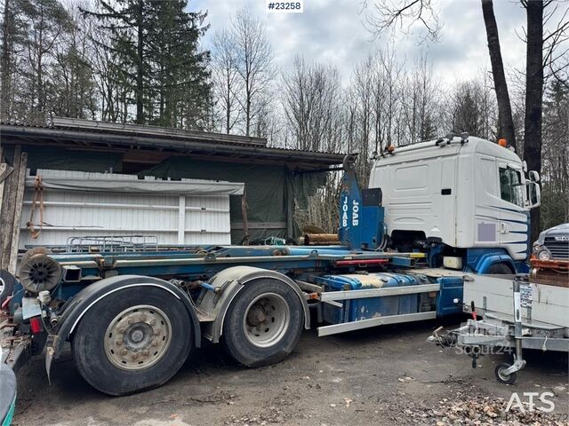 Kampókaros rendszer Scania R580 6x2 hook lift truck with JOAB body Repair obj