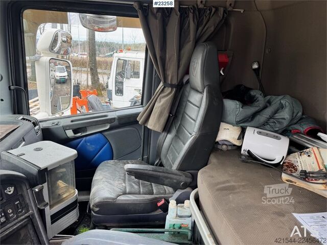 Система за рамо с кука Scania R580 6x2 hook lift truck with JOAB body Repair obj