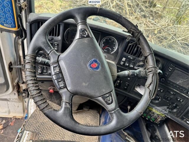 Система за рамо с кука Scania R580 6x2 hook lift truck with JOAB body Repair obj