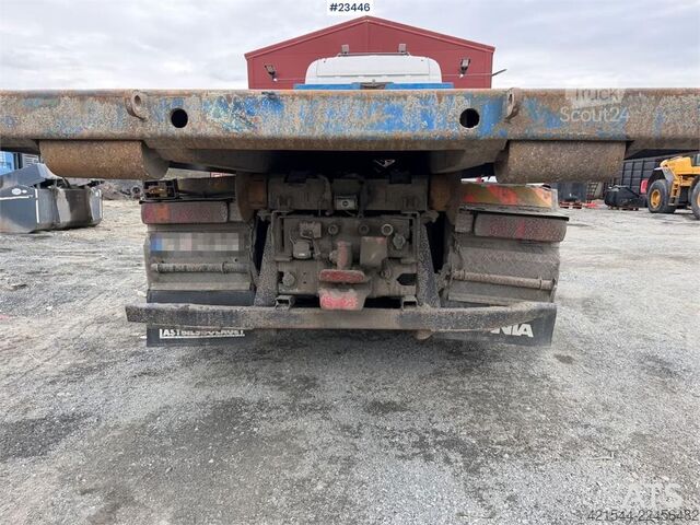 Kampókaros rendszer Scania R500 plow rigged hook truck w/ 20T hook. WATCH VID