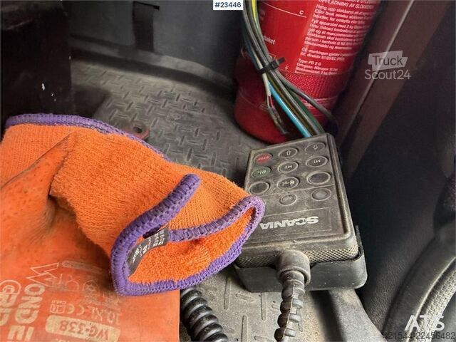 Système de bras à crochet Scania R500 plow rigged hook truck w/ 20T hook. WATCH VID