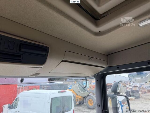 Système de bras à crochet Scania R500 plow rigged hook truck w/ 20T hook. WATCH VID