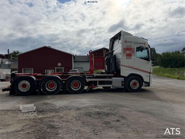 Sistema de braço de gancho Volvo FH540 8x4 plow rigged hook truck w/ underlying bla