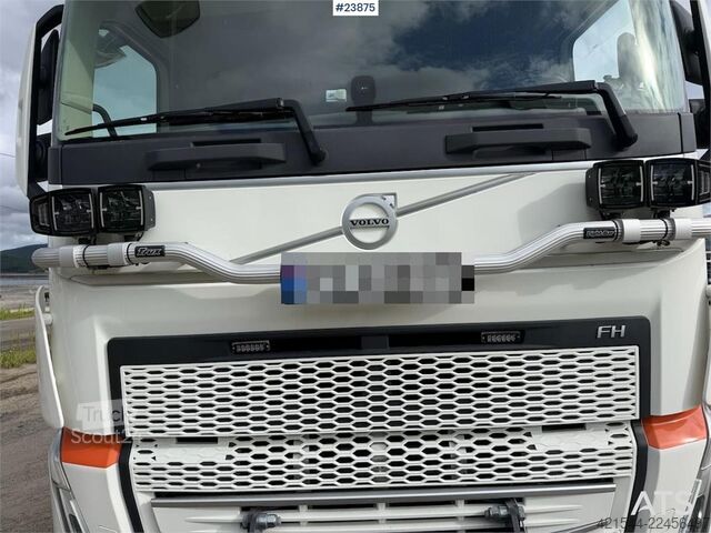 Sistema de braço de gancho Volvo FH540 8x4 plow rigged hook truck w/ underlying bla