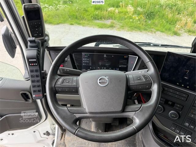 Sistema de brazo de gancho Volvo FH540 8x4 plow rigged hook truck w/ underlying bla