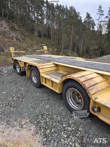 مقطورة نقل منخفضة Hafo 3-axle machine semi, completely restored in 2016