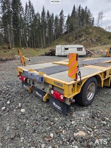 مقطورة نقل منخفضة Hafo 3-axle machine semi, completely restored in 2016