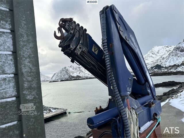 رافعة بالفينجر PK 14080 C مع مضخة هيدروليكية Palfinger PK 14080 C crane w/ hydraulic pump