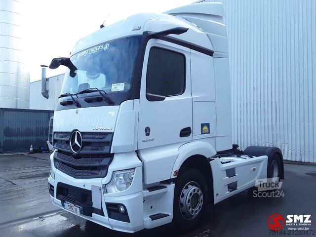 Tracteur standard Mercedes Actros 1845 5x mirrorcam chassis 2021  2 tanks
