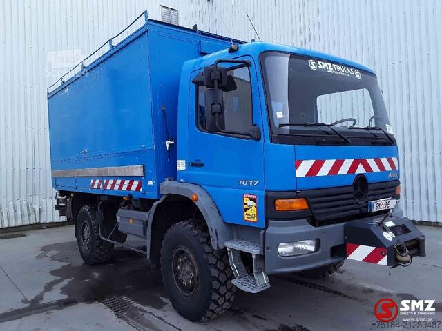 Caja cerrada Mercedes Atego 1017 4x4winch perfect 4 camper build