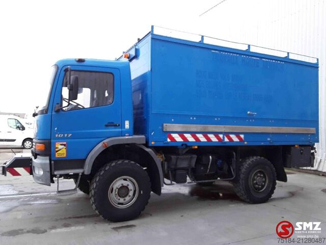 Caja cerrada Mercedes Atego 1017 4x4winch perfect 4 camper build