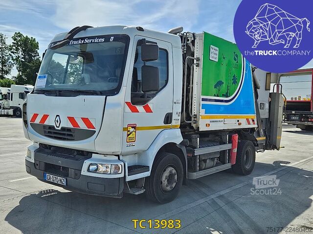 Автомобил за събиране на отпадъци Renault Midlum 220