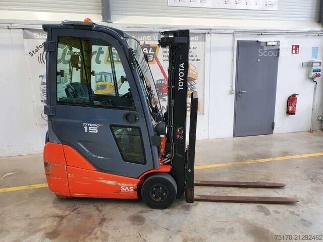 Gabelstapler Toyota 8FBET15 / Batterie  HH: 4.3m! / 2.849h