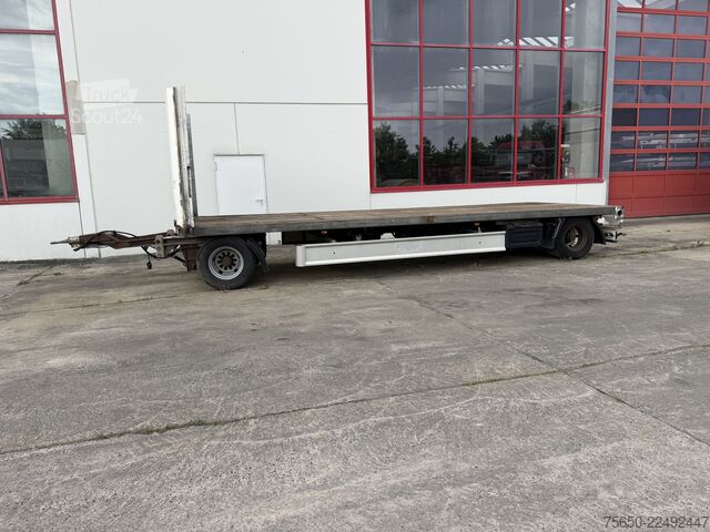 Öppen släpvagn Fliegl ZPS180  2 Achs Jumbo-Plato- Anhänger