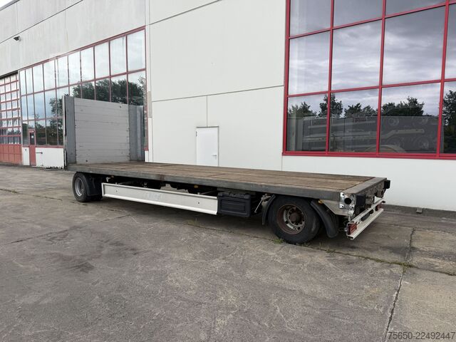 Öppen släpvagn Fliegl ZPS180  2 Achs Jumbo-Plato- Anhänger