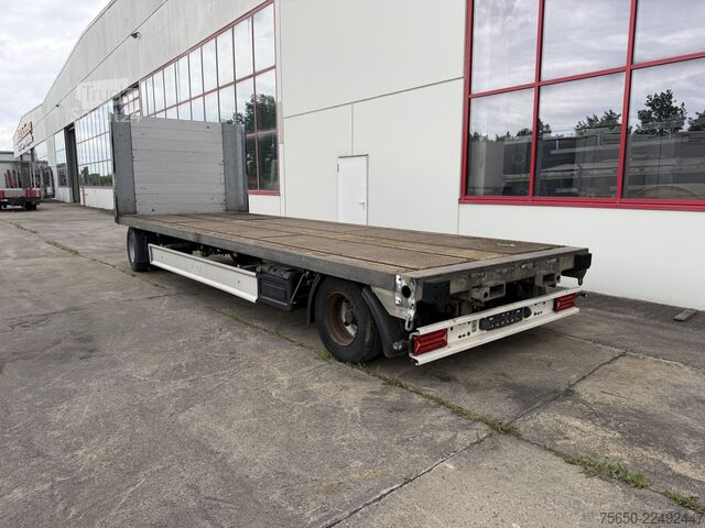 Öppen släpvagn Fliegl ZPS180  2 Achs Jumbo-Plato- Anhänger