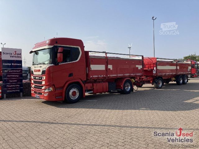 Camion benne Scania R540 - KEMPF 2-SEITENKIPPER inkl. TRAILER - ALCOA
