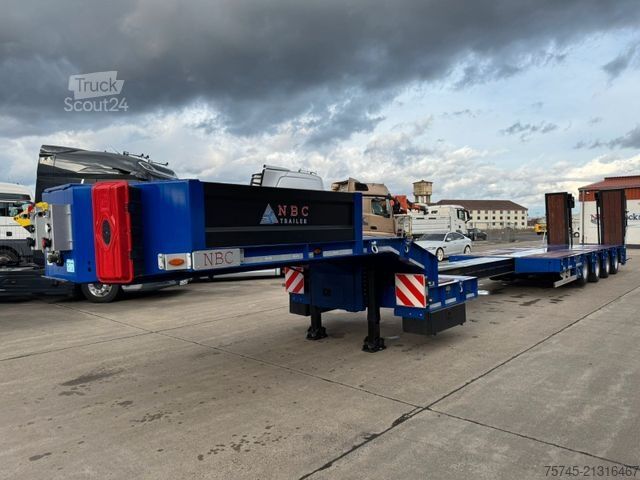 Dieplader oplegger  GVN TIEFLADER*AUZIEHBAR 6 M*LENKACHSE*PEN