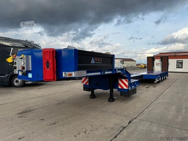 Dieplader oplegger  GVN TIEFLADER*AUZIEHBAR 6 M*LENKACHSE*PEN