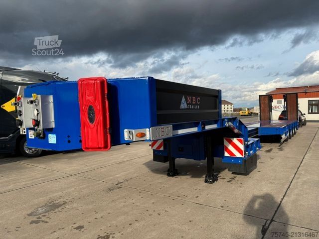 Dieplader oplegger  GVN TIEFLADER*AUZIEHBAR 6 M*LENKACHSE*PEN